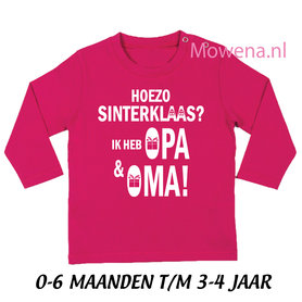 Hoezo sinterklaas ik heb opa & oma div.kleuren st018