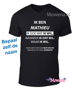 Ik ben ... ik doe wat ik wil. T0082