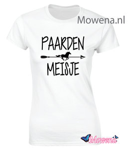 Dames Paarden meisje met pijl ptd138