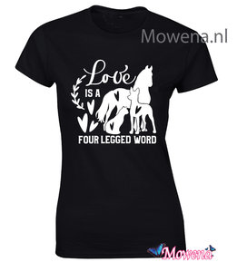 Dames Love is a four legged word ptd147