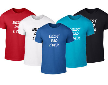 Best dad ever div.kleuren