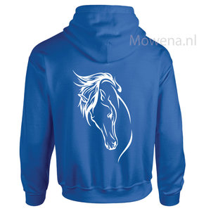 Hoodie div.kleuren P0055