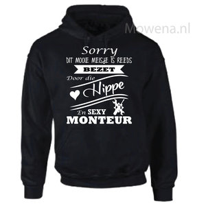 Hoodie div. kleuren M0002