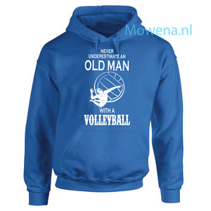 Never underestimate an old man with an volleyball div.kleuren H0v067