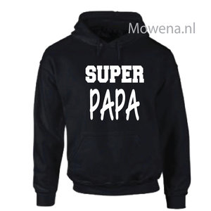 Superpapa hoodie div.kleuren H0071