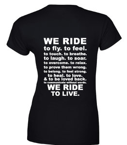 Dames we ride diverse kleuren