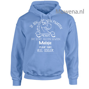 Hoodie paardenmeisje PH0106