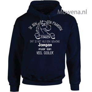 Hoodie paardenjongen  PH0107