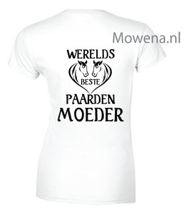 Dames werelds beste paardenmoeder ptd114 vk