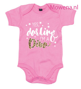 Yes darling I'm a diva Luipaard print R008
