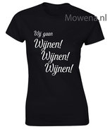 Dames shirt wijnen wijnen wijnen LDF0023