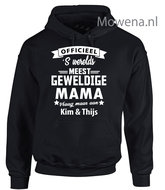 hoodie s'werelds meeste geweldige mama LFH021