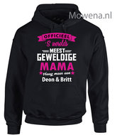 hoodie s'werelds meeste geweldige mama LFH020