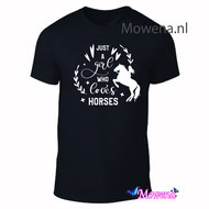 Unisex just a girl who loves horses ptu146