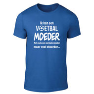 Stoere voetbalmoeder unisex div kleuren