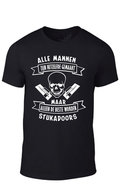 unisex t-shirt div kleuren doodskop