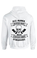 Hoodie opdruk achterkant div kleuren doodskop