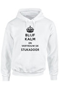 Hoodie opdruk voorkant div kleuren