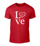 Love met hart unisex div kleuren ptu003