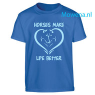 horses make life happy