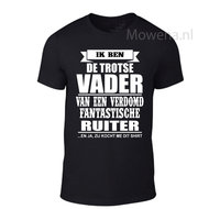 Trotse vader ruiter div kleuren ptu070