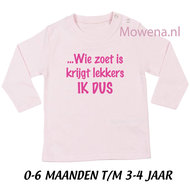 Wie zoet is div.kleuren st011