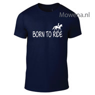 Born to ride voorkant opdruk div kleuren ptu082 