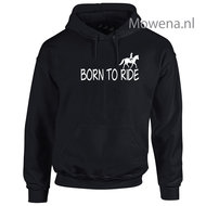 Hoodie born to ride div kleuren KH0082