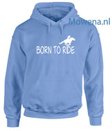 Hoodie western girl Born to ride div.kleuren PH0086