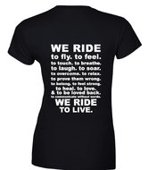 Dames we ride diverse kleuren