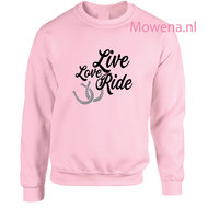 Live Love Ride Sweater div.kleuren SP087