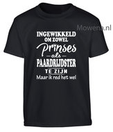 Prinses als paardrijdster kids shirt div. kleuren KTP0088