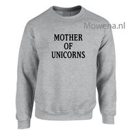 sweater Mother of unicorns div.kleuren S0067