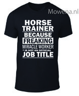 unisex Horsetrainer job title paarden div kleuren ptu095