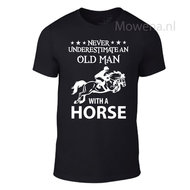 Unisex t-shirt Old man div kleuren ptu0058