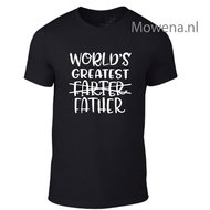  World greatest farter father t-shirt div.kleuren T0076