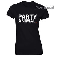 Party animal dames shirt div. kleuren LFD007