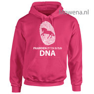 paarden zitten in myn DNA hoodie vk  P0099