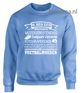 Sweater weervaste voetbalmoeder VB002