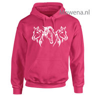 Hoodie  glitteropdruk mogelijk PH0108