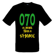 070 t-shirt groen geel