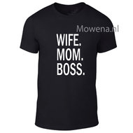 Unisex WIFE. MOM. BOSS. LFD021