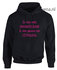 Hoodie ik ben niet onhandelbaar HLDF0024_