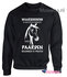 Sweater Waarschuwing over paarden te praten SP0139_