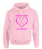 Hoodie opdruk voorkant div kleuren P0018_