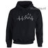 Hartslag paard ruiter Hoodie div.kleuren PH0085_