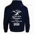 Skien geen therapie nodig Hoodie div.kleuren H0066 ak_