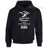 Skien geen therapie nodig Hoodie div.kleuren H0066 vk_