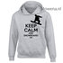 Kids hoodie keep calm snowboarden vk opdruk div kleuren KHW0067_