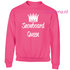 Kids sweater snowboard queen vk opdruk div kleuren KHW0069_